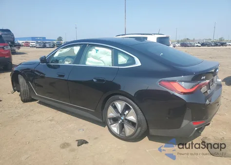 2025 BMW I4 xDrive 40 from USA, damaged, VIN WBY43HD04SFU49956